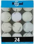 Titleist Golf Balls, Used, Near Mint Quality, 24 Pack, White