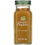 Ssnng Curry Pwdr Org  3 Oz(Case Of 6) By Simply Organic