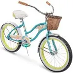 Huffy Panama Jack Beach Cruiser Bike , Pool Blue, 20 in.