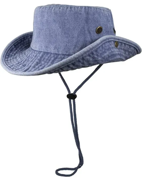 Gelante 100% Cotton Stone-Washed Safari Booney Sun Hats Caps adult Size., Men's ...