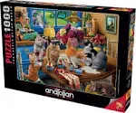 Anatolian Puzzle - Kittens in The Kitchen, 1000 Piece Puzzle, 1114