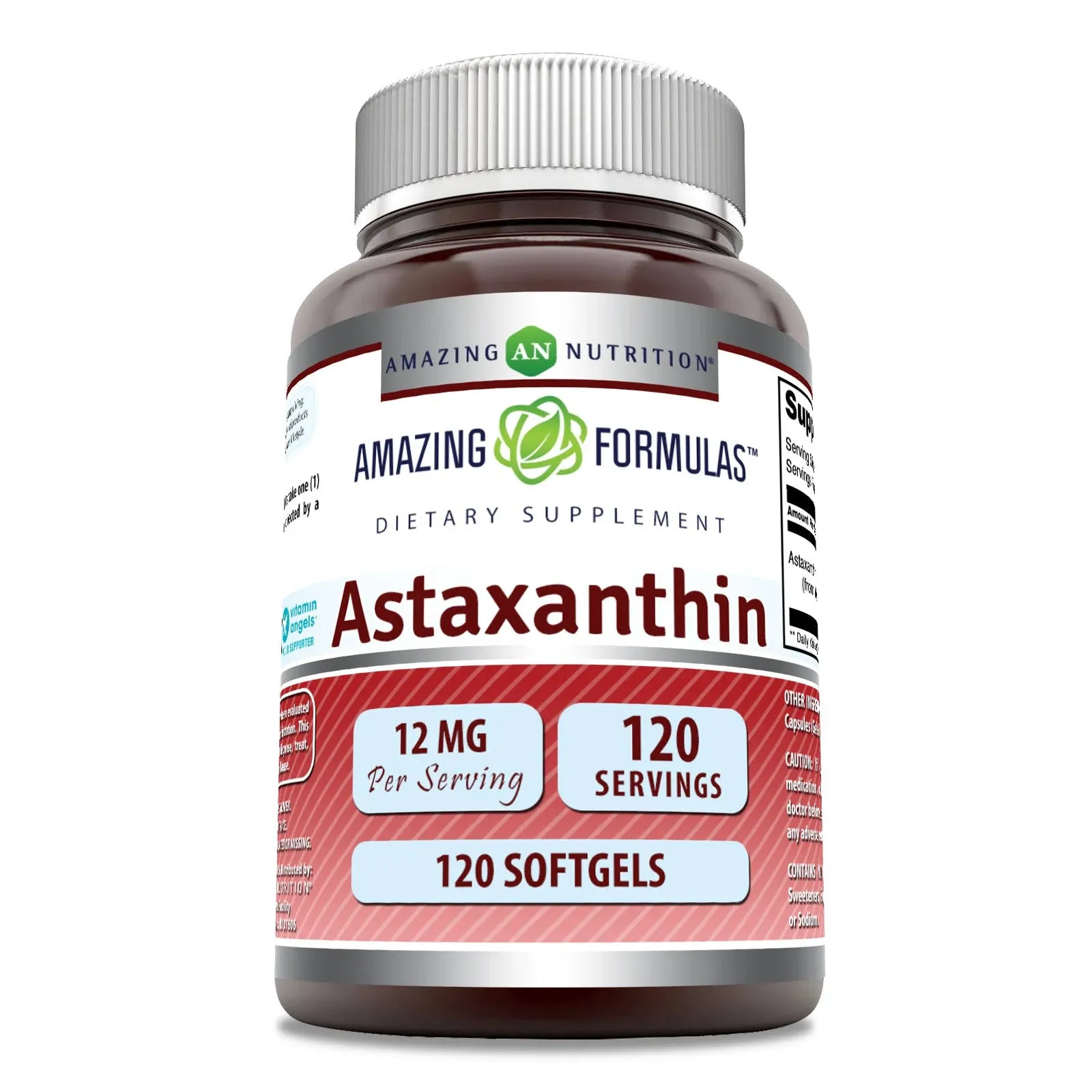 Amazing Formulas Astaxanthin - 12 mg, 120 Softgels