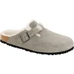 Birkenstock Women's Boston Shearling - Stone Coin,38