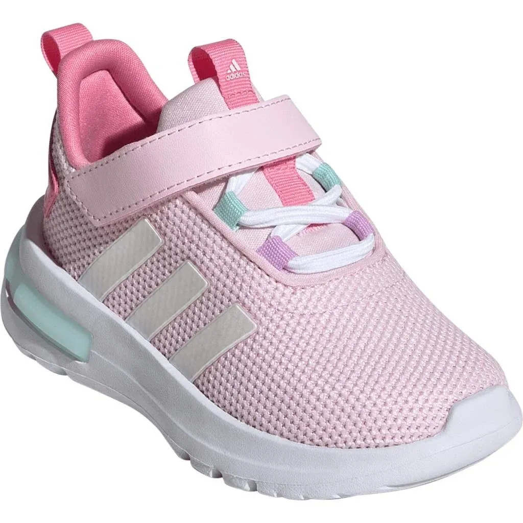 Adidas Racer TR23 Baby Toddler Athletic Shoe ID5953 | Pink/White | Size 6 M