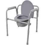 McKesson Folding Commode Chair