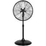 20 Inch High Velocity Metal Oscillating Pedestal Fan - Commercial, Industrial