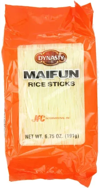 Dynasty MAI Fan Rice Stick, 6.75 oz Bags (Pack of 12)