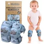 Simply Kids Baby Knee Pads for Crawling (2 Pairs) Rodilleras para Bebe, CPSIA Certified - Infant Knee Protector for Toddler, Girl, Boy, Crawler