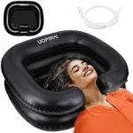 UOPIRHJ Portable Inflatable Hair Washing Basin for Bedridden - Wash Hair in Bed with Inflatable Shampoo Bowl.Hair Washing Basin for Elderly,Disabled