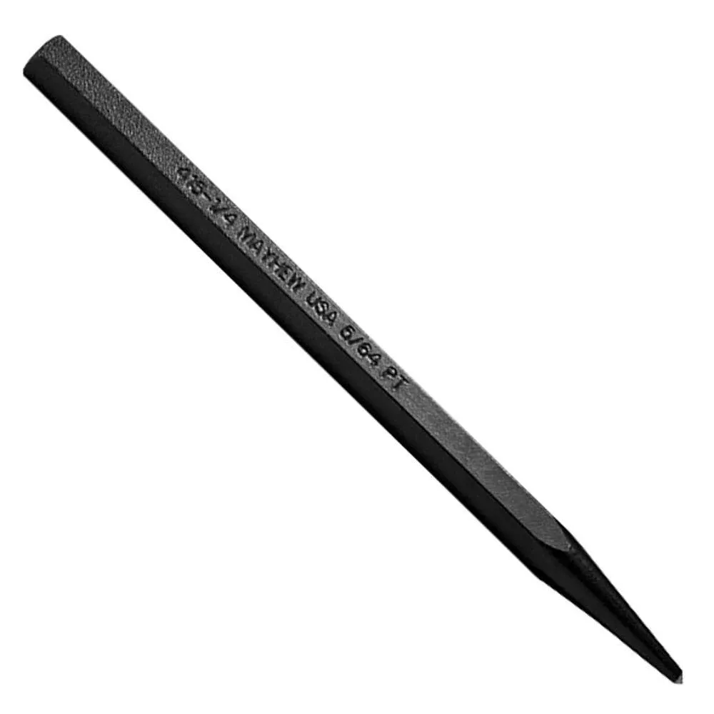 Mayhew 24006 1/4-Inch 5/64-Point Center Punch