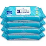 Premium Formulations High Traction XL Uber Thick adult Wipes Wash Cloths, Large, & Strong (4 Packs x 56 Wipes = 224 Wipes )