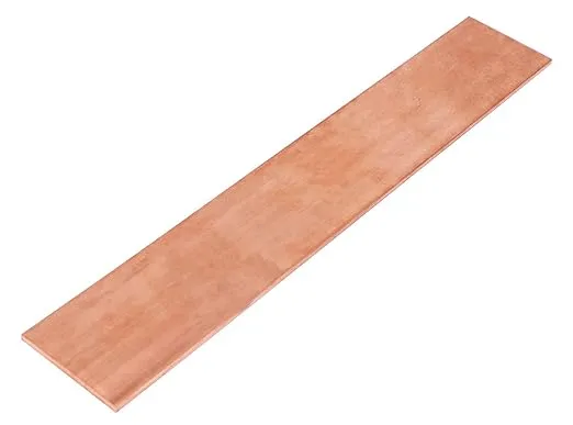 1/8" x 2" C110 Copper Flat BAR 12" Long Solid .250" Plate Mill