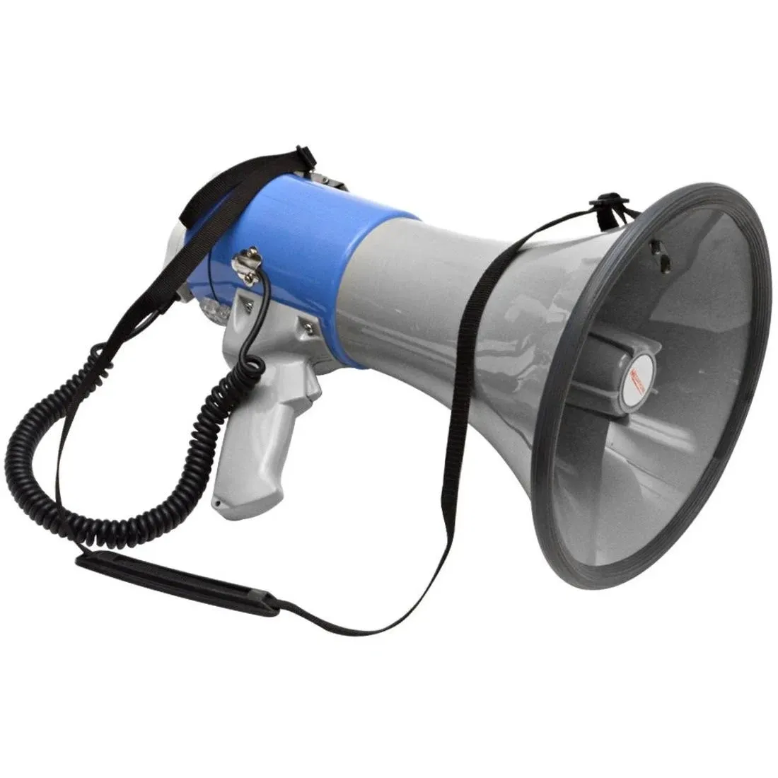 Seismic Audio SA-MEGA1 Professional Large Bell Transistor Megaphone with Detachable Mic