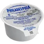 Philadelphia Original Cream Cheese Spread 1 oz. Cup 100 per Case