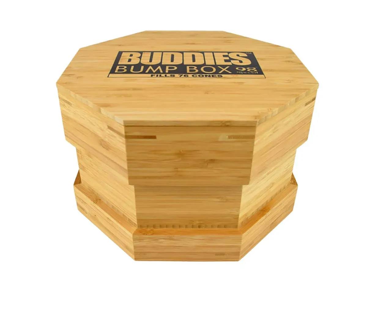 Buddies Wooden Bump Box Filler for Medium 98mm Size (Fills 76 Cones Simultaneously)