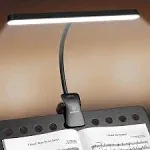 Glocusent 57 LED Super Bright Music Stand Light, Eye Caring Clip-on Piano Light, 3 Color & 5 Brightness, USB-C Rechargeable, Long Lasting up to 140 Hrs, Perfect for The Piano, Sheet Music, Guitar