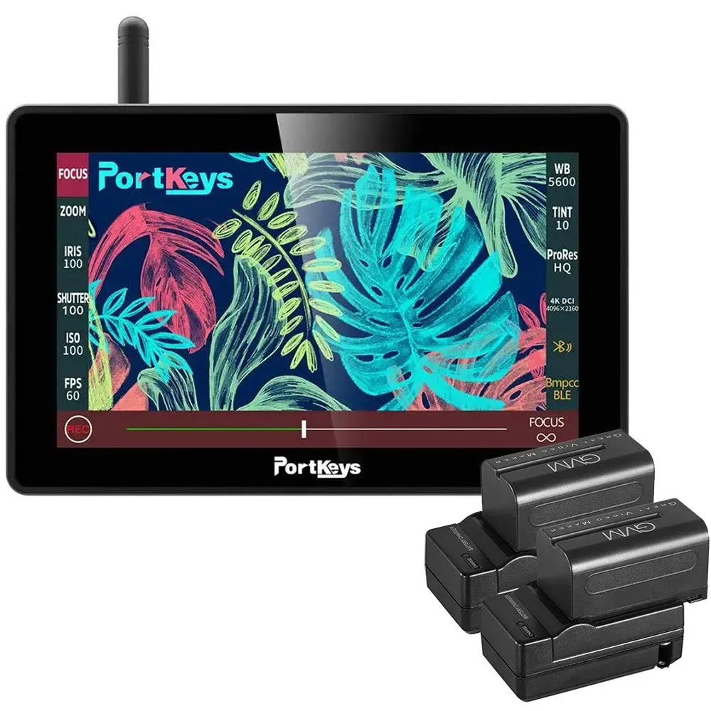 Portkeys BM5 IV WR - 5.5-inch HDMI Touchscreen Monitor with Camera Control