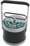 Master Magnetics Light-Duty Magnetic Bulk Parts Lifter with Release, 3.50"" Diameter, 6.75"" Height Including Handle, 1 Pound Capacity, 1 Each