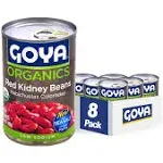 Goya Foods Dark Red Kidney Beans, 15.5 Ounce (Pack of 24)