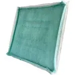 wioboy Paint Spray Booth Intake Filter Pad, 20" x 20" (20/case) Tacky Panel with Internal Wire Frame