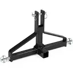 Titan Attachments Category 1 3-Point 2" Receiver Hitch | Quick Hitch Compatible