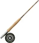 Redington Original Fly Fishing Kit, 9 Foot Rod, Crosswater Reel, Fly Line, Leader, & Carrying Case