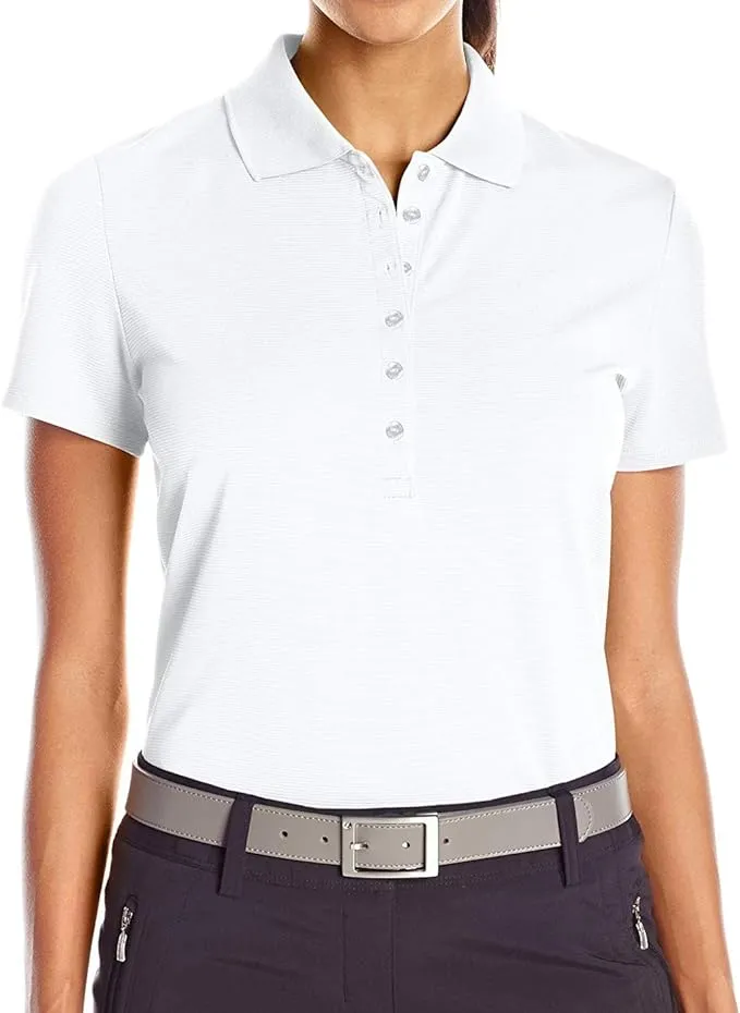 "Callaway Women's White Ottoman Polo"