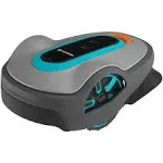 GARDENA 15108-41 SILENO Life - Automatic Robotic Lawn Mower, with Bluetooth app and Boundary Wire, The quietest in its Class, for lawns up to 16,200 Sq Ft, Made in Europe, Grey