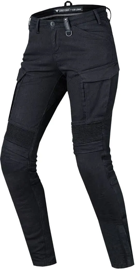 SHIMA Giro 2.0 Lady Motorcycle Pants for Women - Elastic, Slim Fit, Cargo Biker Trousrs Womens with DuraQL Layer