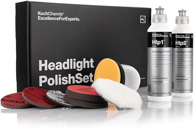 Headlight Polish Set