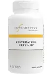 INTEGRATIVE THERAPEUTICS Resveratrol Ultra HP Supplement 60 Softgels 1/25 (New)