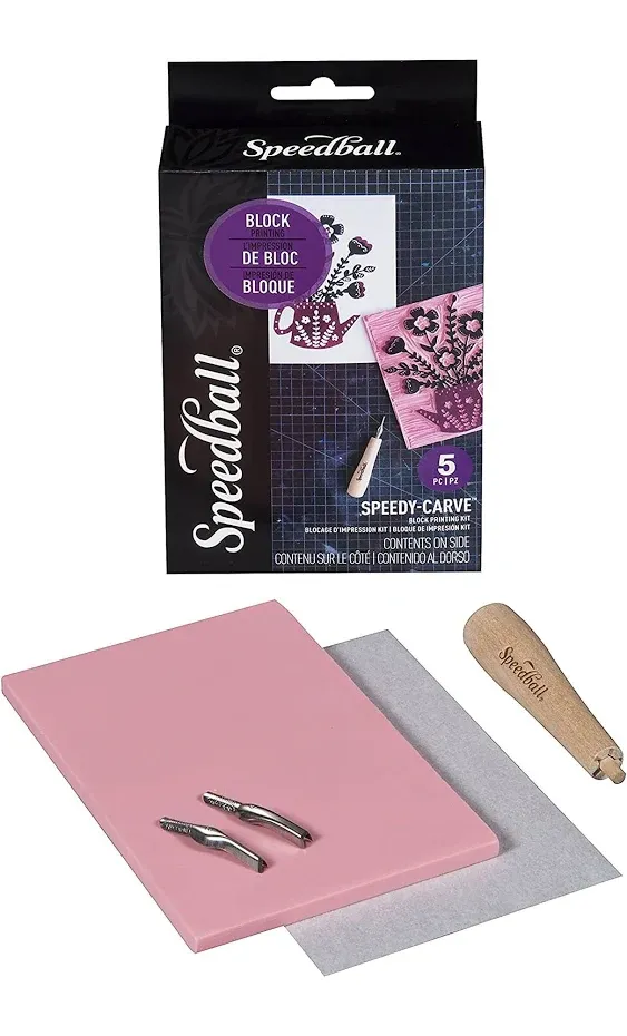 Speedball Super Value Block Printing Starter Kit