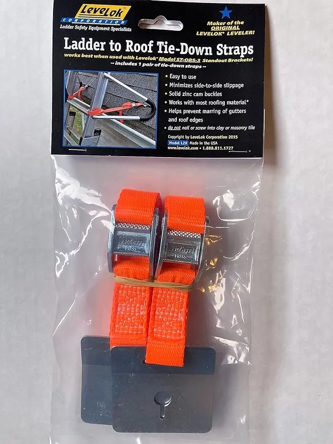 LEVELOK Ladder to Roof Tie-Down Strap