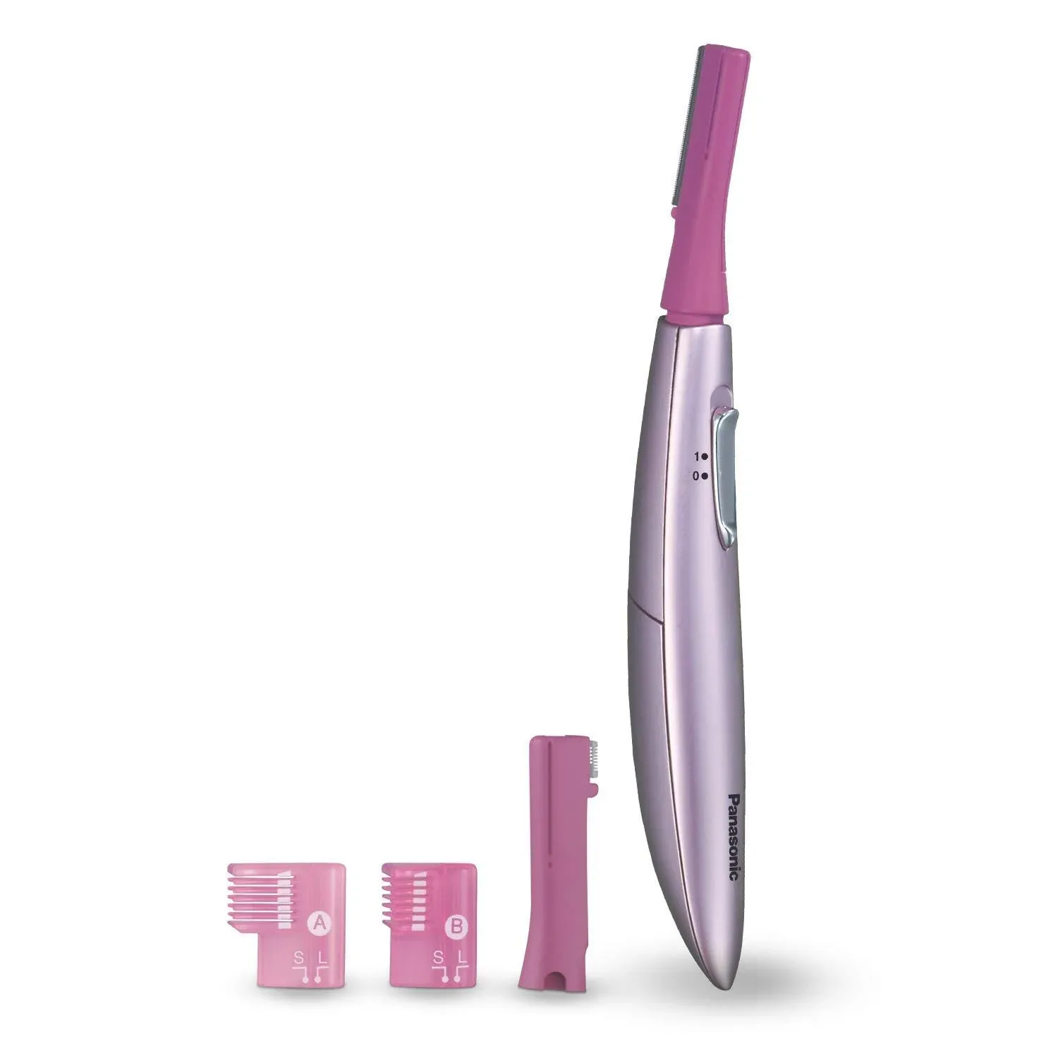 Panasonic ES2113PC Facial Hair Women's Electric Trimmer, Pink