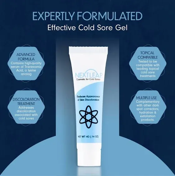 NEXTLEAP Cold Sore Care New Cold Sore Treatment Approach