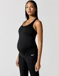 Nike Women's Dri-FIT Maternity Tank, Small, Black