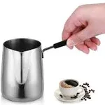 600Ml/20Oz Turkish Coffee Pot – 304 Stainless Steel Coffee and Butter Warmer, Pr