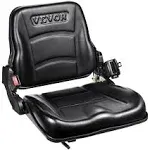 VEVOR Universal Forklift Seat,Tractor Seat with Adjustable Angle