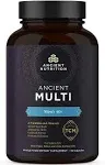 Ancient Nutrition Multivitamin for Men, Ancient Multi Men's 40+ Once Daily Vitamin Supplement 30 Ct, Vitamin A, Vitamin B and Vitamin K2, Supports Immune System, Paleo and Keto Friendly