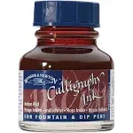 Winsor & Newton Calligraphy Ink 30ml Indian Red