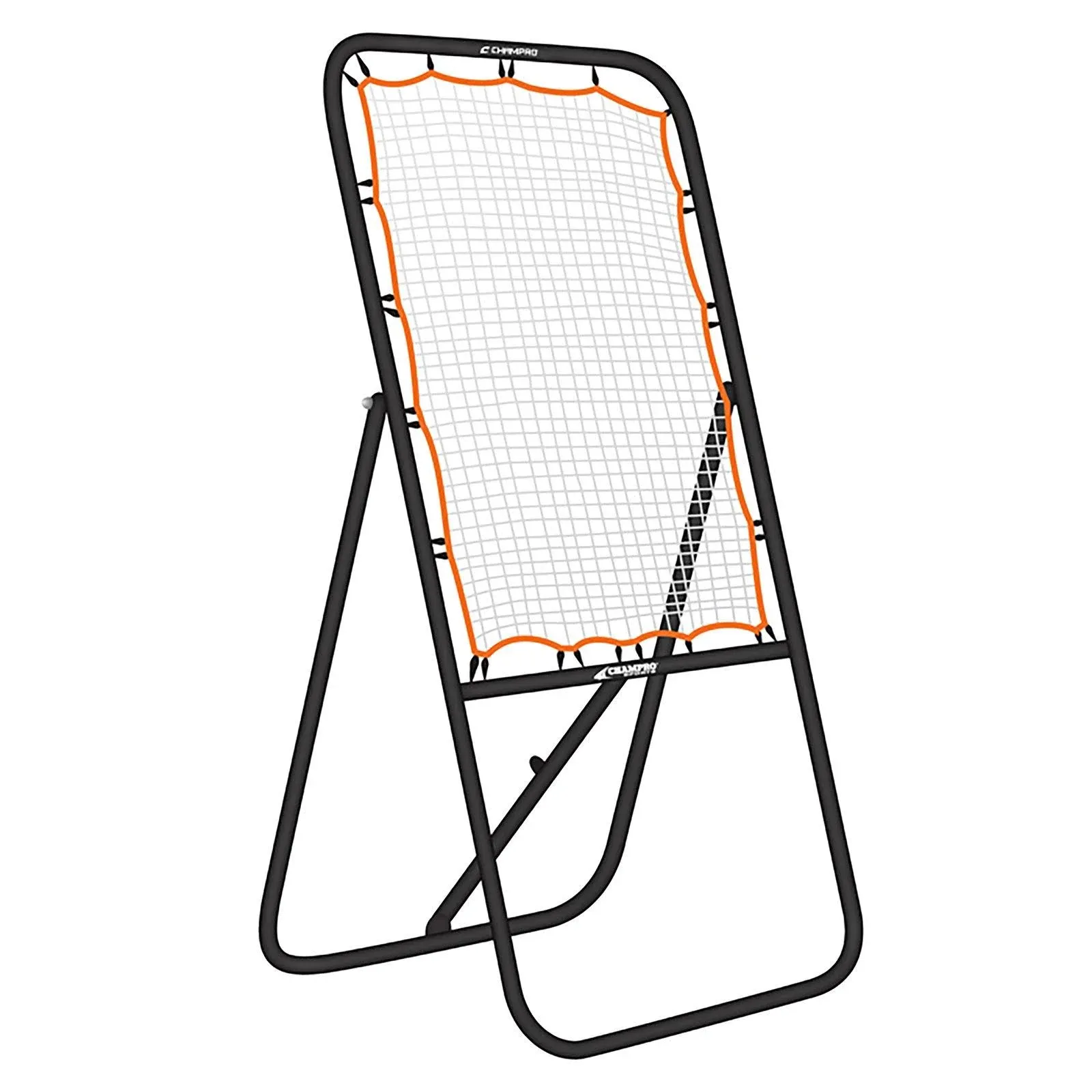 CHAMPRO Lacrosse Rebound Screen BLACK, ORANGE, 4’ x 3’