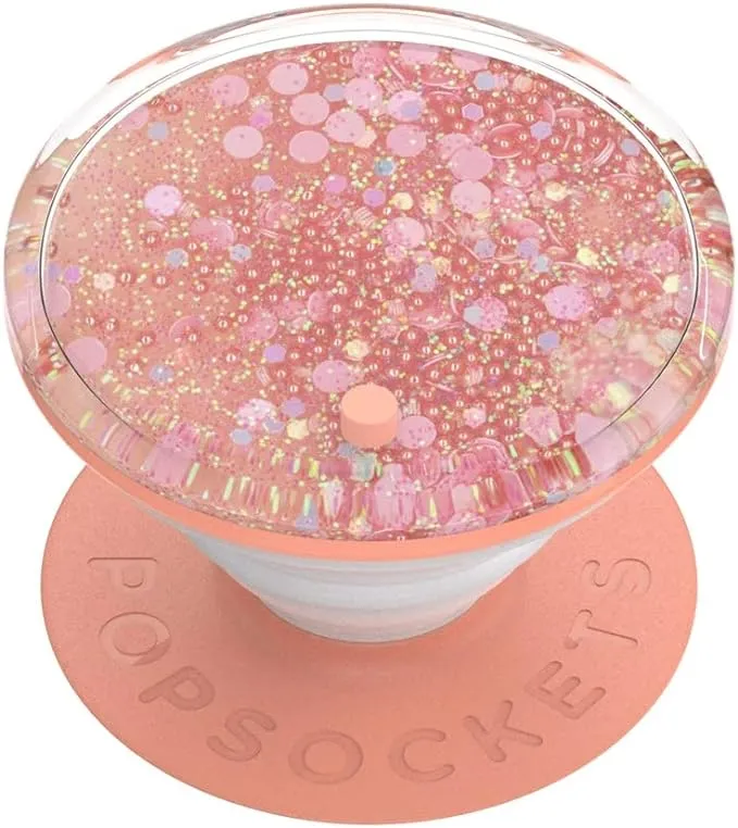 POPSOCKETS Phone Grip with Expanding Kickstand, PopSockets for Phone - Tidepool Peachy Pink