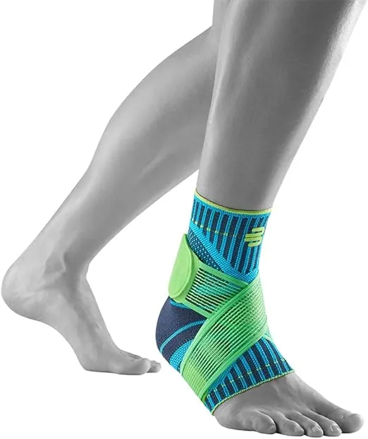 Bauerfeind Sports Ankle Support - Breathable Compression (Rivera, Small/Left)