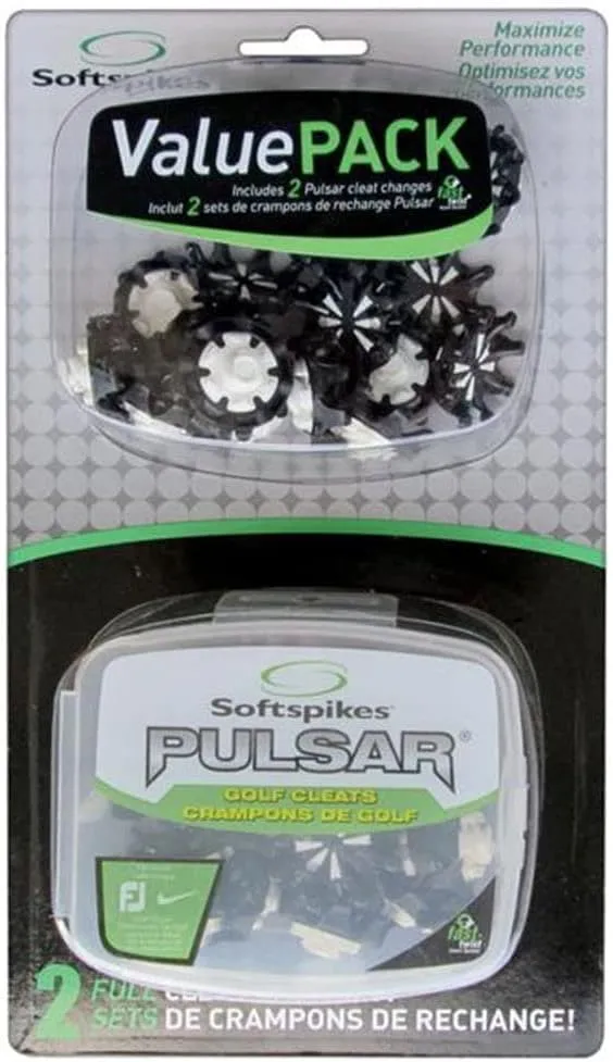 Softspikes Golf Pulsar Cleats Fast Twist Value Pack