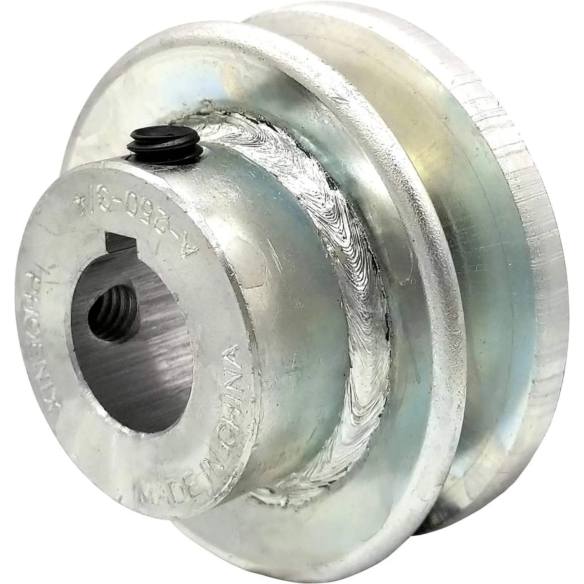 Terre Products, V-Groove Drive Pulley Outside Diameter 2.5&#034; Inside Diameter 3/4&#034;