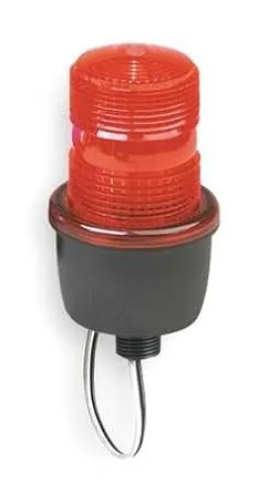 Low Profile Warning Light, LED, Red