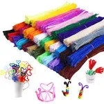 Pipe Cleaners,1600 Pieces Pipe Cleaners Crafts Pipe Cleaners Craft Supplies in 32 Colors Chenille Stems for Home and School DIY Art Crafts (0.23 x 11.8 Inches)