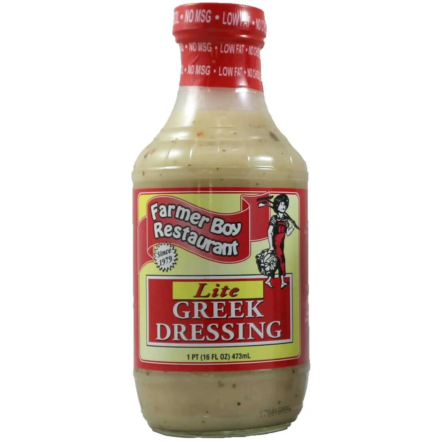 Farmer Boy Dressing, Greek, Lite - 1 pt