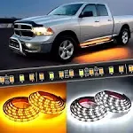 Nilight 2PCS 70 Inch Turn Signal LED Lighting Strips LED Side Maker Light