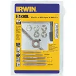 IRWIN Tap And Die Set, Metric, 3MM-7MM, 12-Piece (1765541)